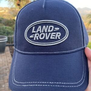 Men's Navy Baseball Cap - Embroidered Logo